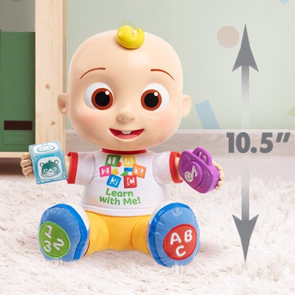 CoComelon, JJ Learning Doll, Includes Lights and Sounds, Baby and Toddler Toy - Picture 3 of 3